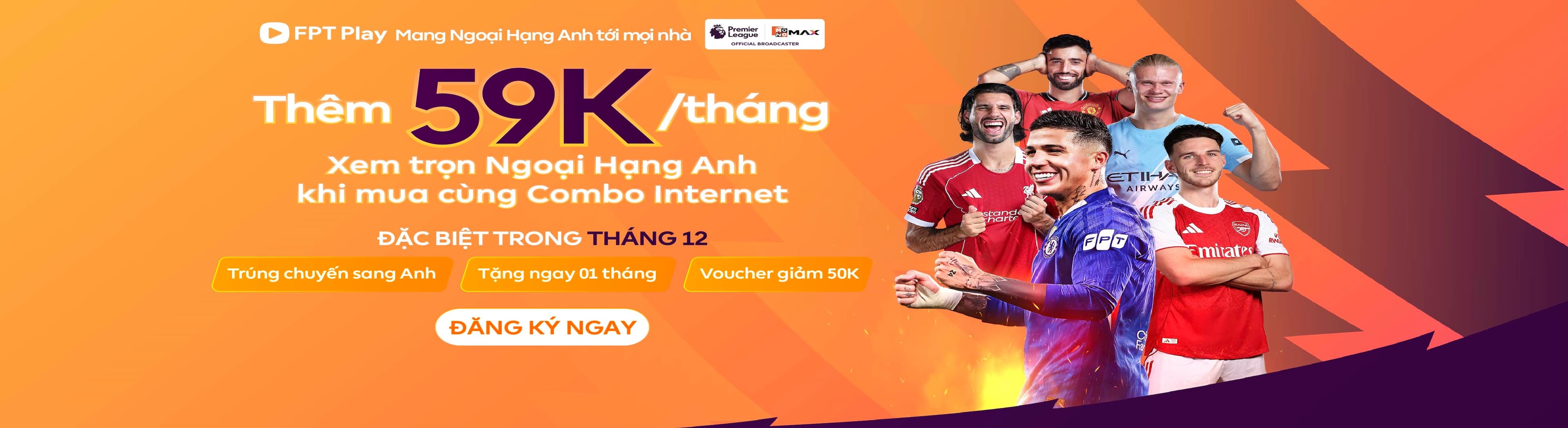 FPT Play Ngoại Hạng Anh
