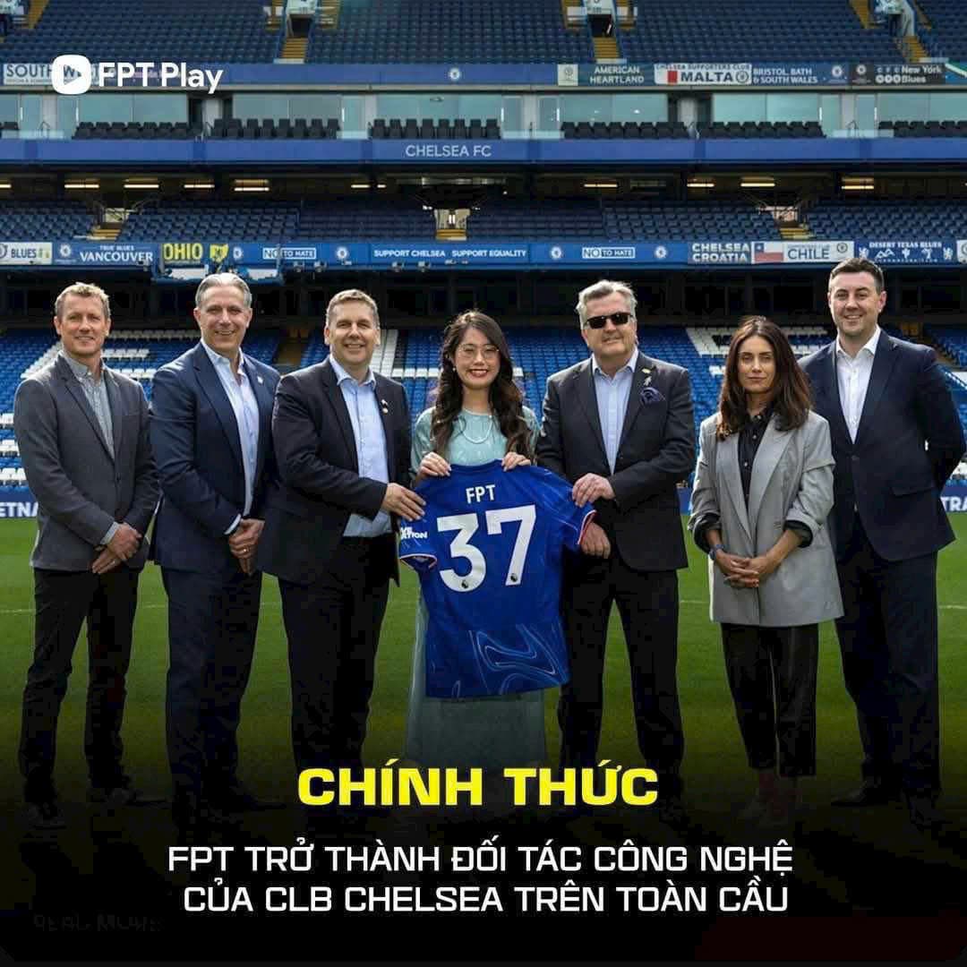 FPT trở thành Đối tác công nghệ toàn cầu của CLB Chelsea !